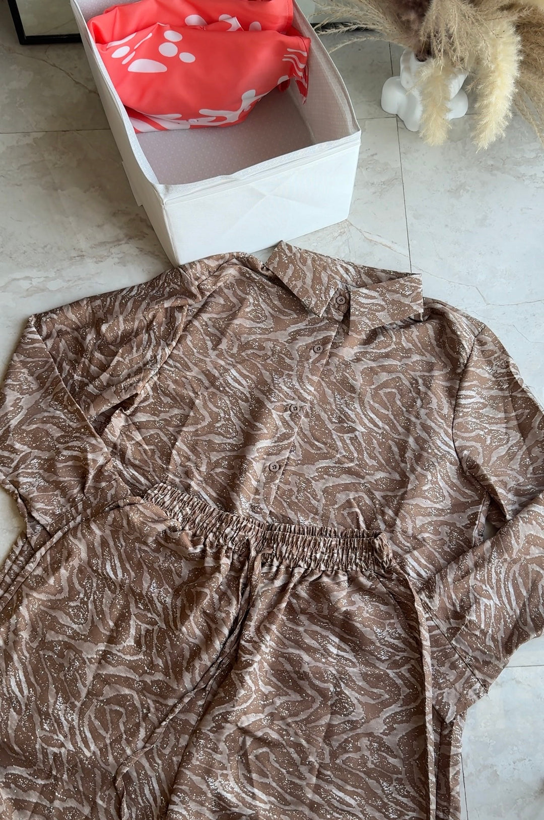 Nyraa Leopard print coord set