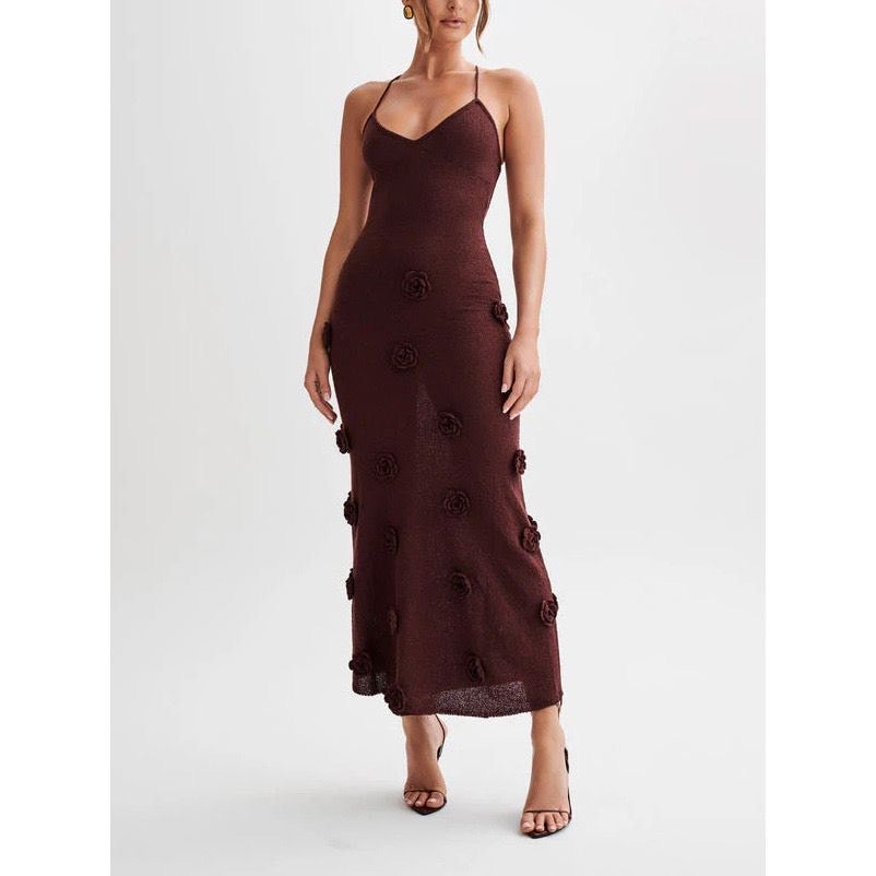 Sesame Rose Dress