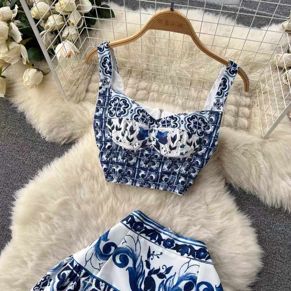 Gelato skirt and top set