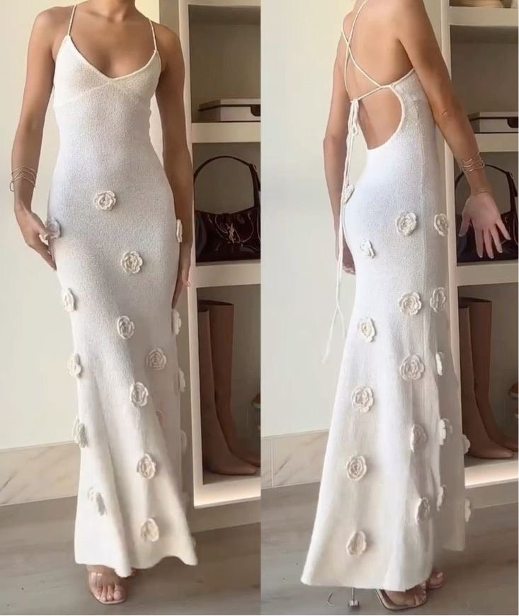Sesame Rose Dress