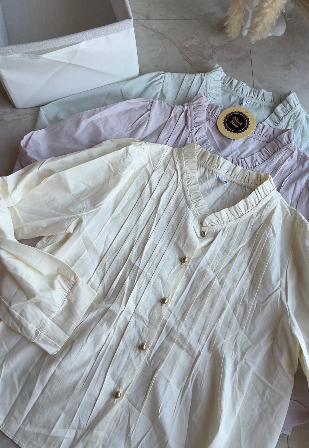 Ozark high neck cotton top