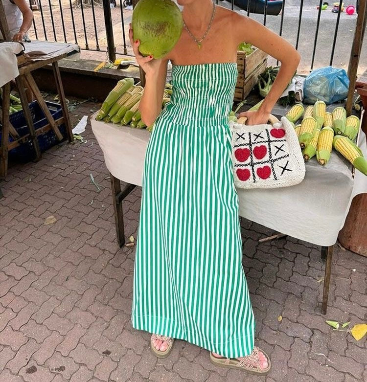 Seychelles striped tube dress