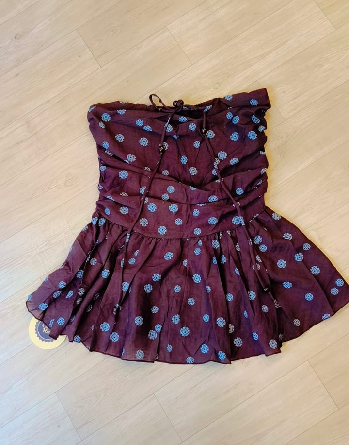 Blabber tube top