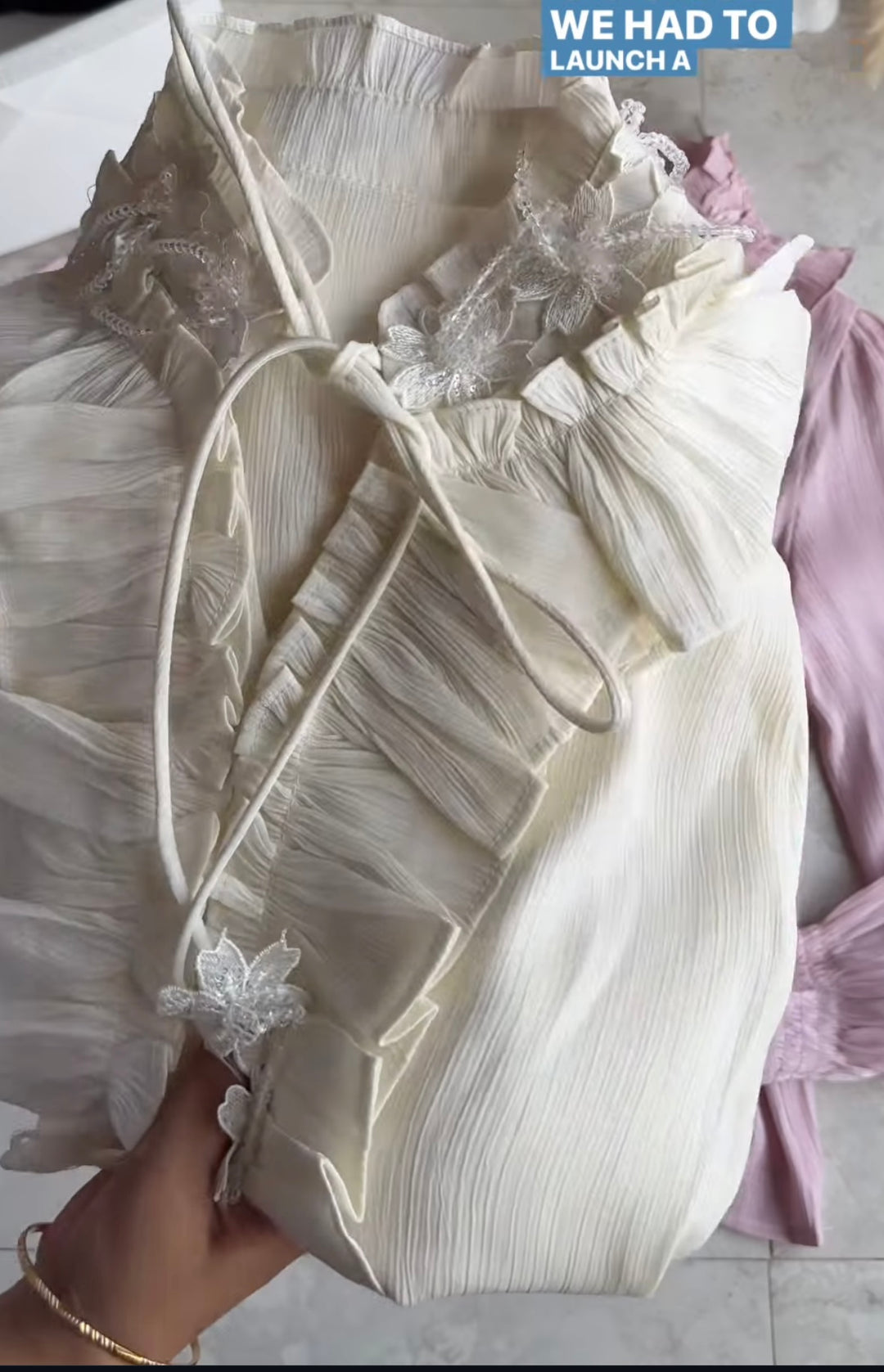 Sheena full sleeves ruffle top