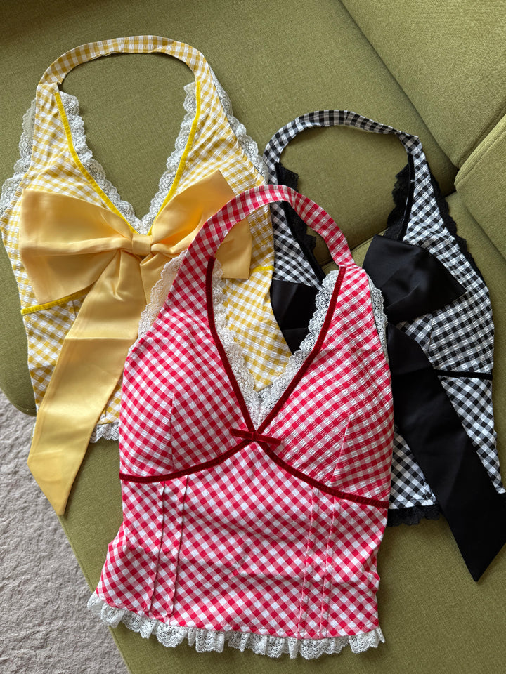 Charles halter neck top