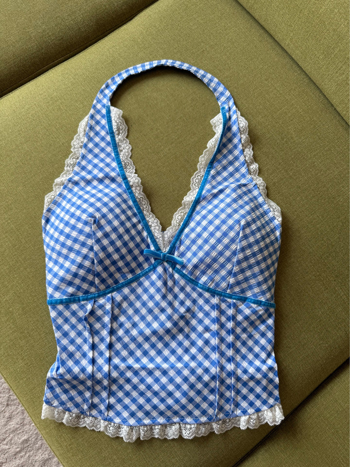Charles halter neck top