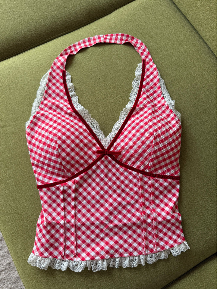 Charles halter neck top