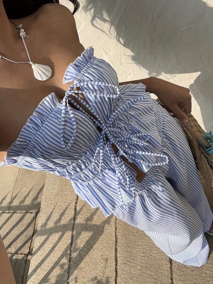 Joy striped coord set
