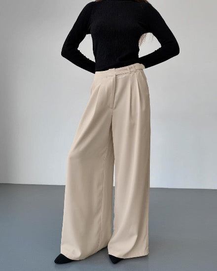 Bullseye high waist trousers