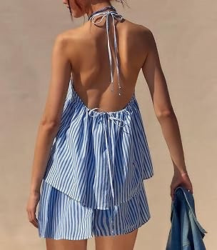 Walters striped coord set