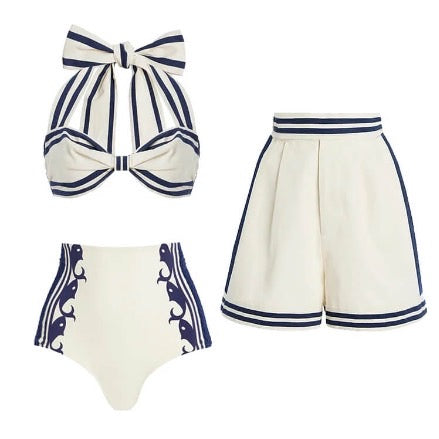 Blondie three piece swimsuit