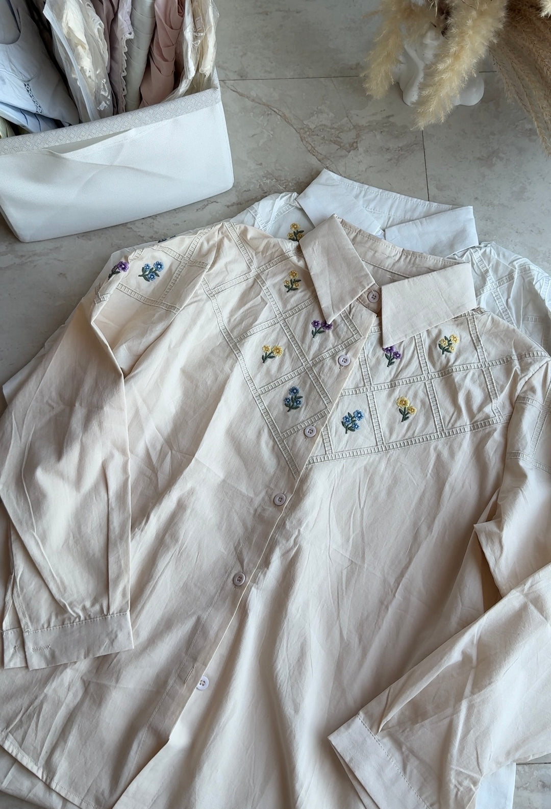Silly embroidered shirt