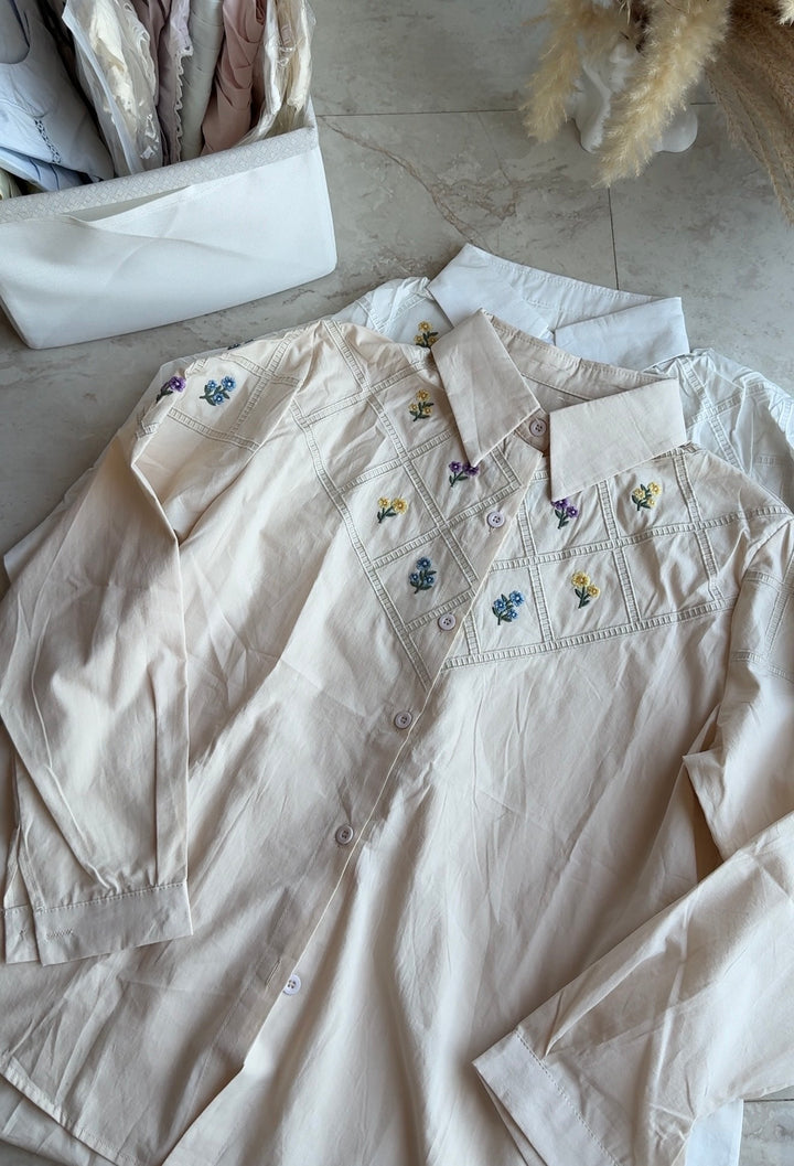 Silly embroidered shirt