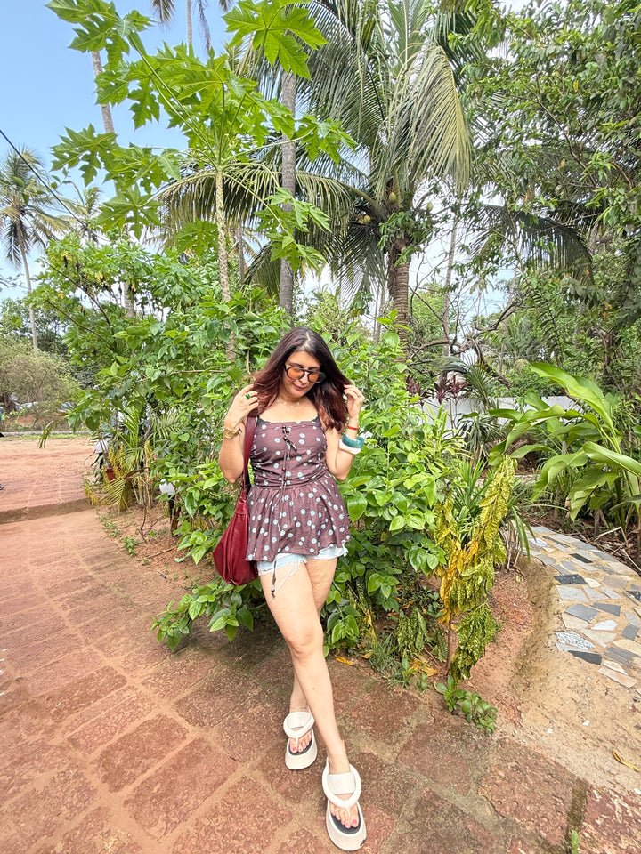 Blabber tube top