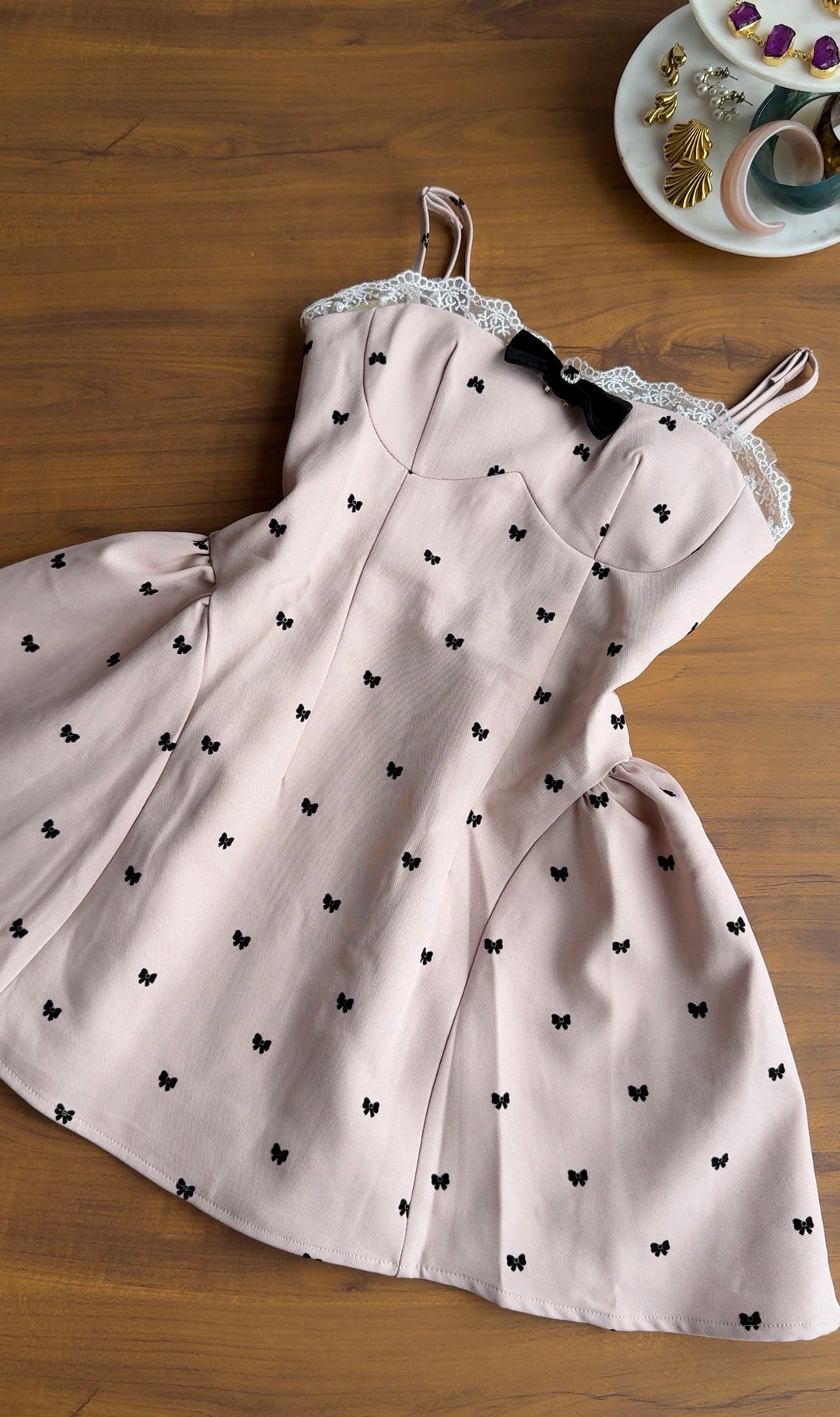 Sarah bow dress