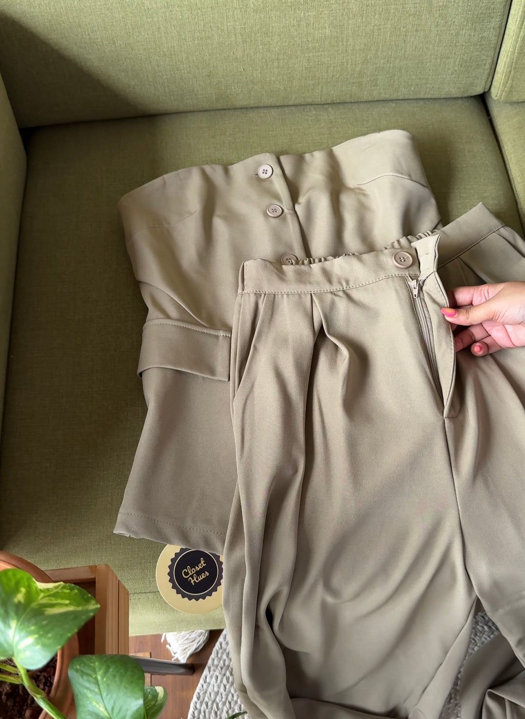 Dan blazer set