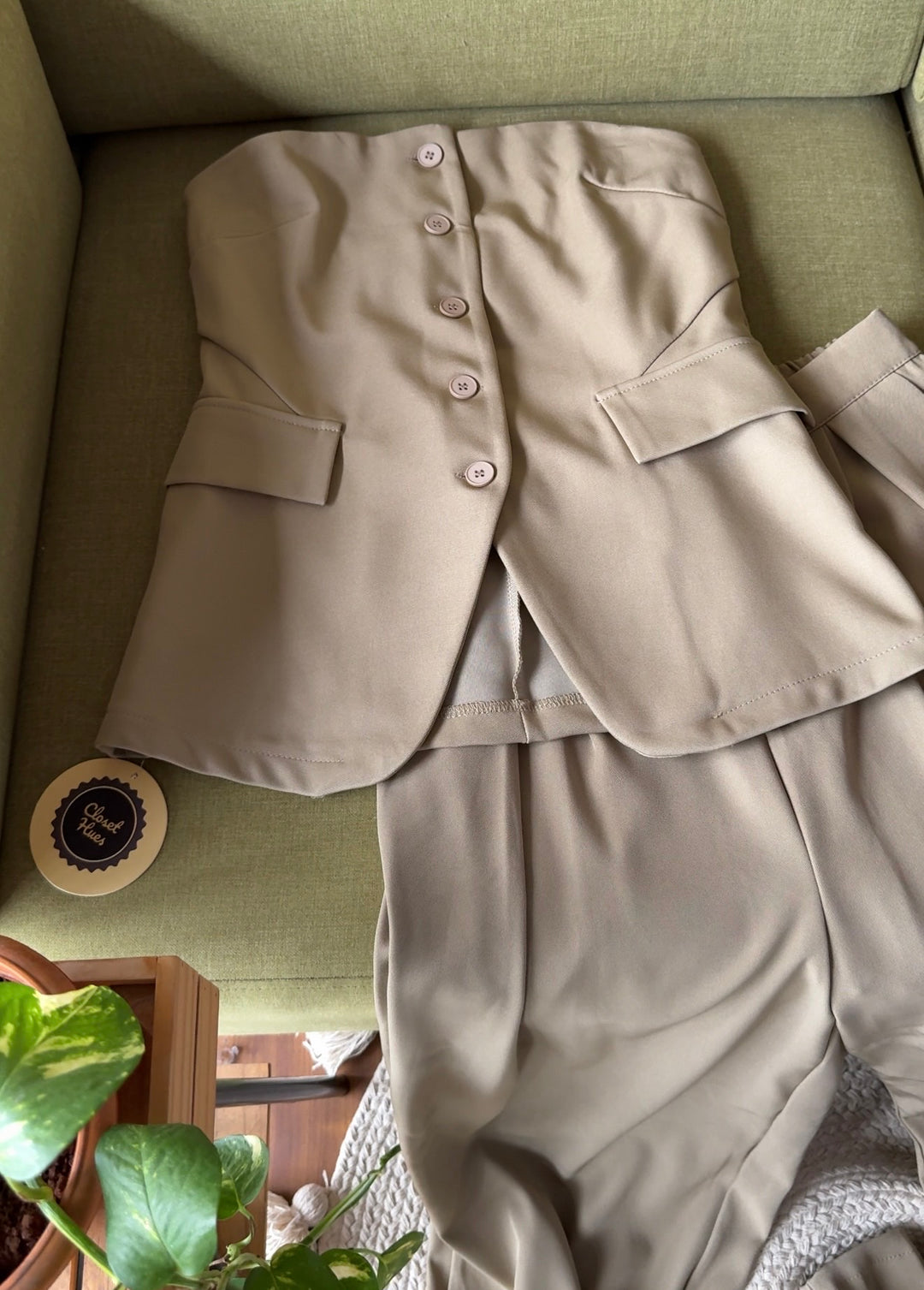 Dan blazer set