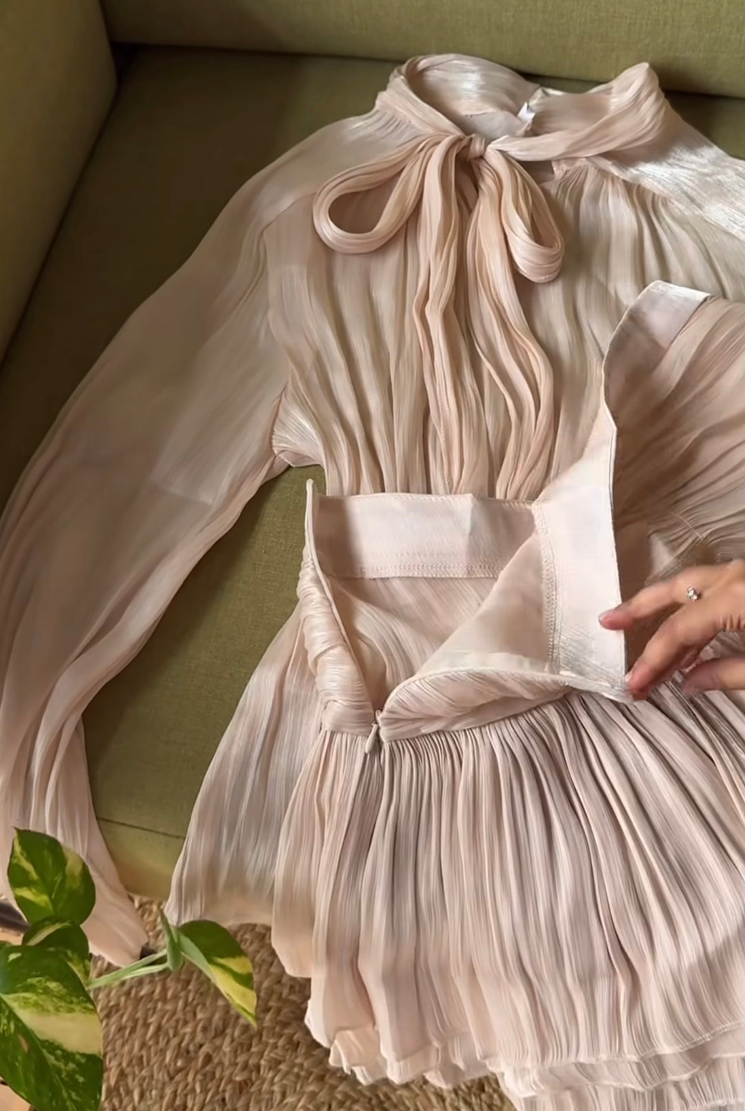 Jenny organza coord set