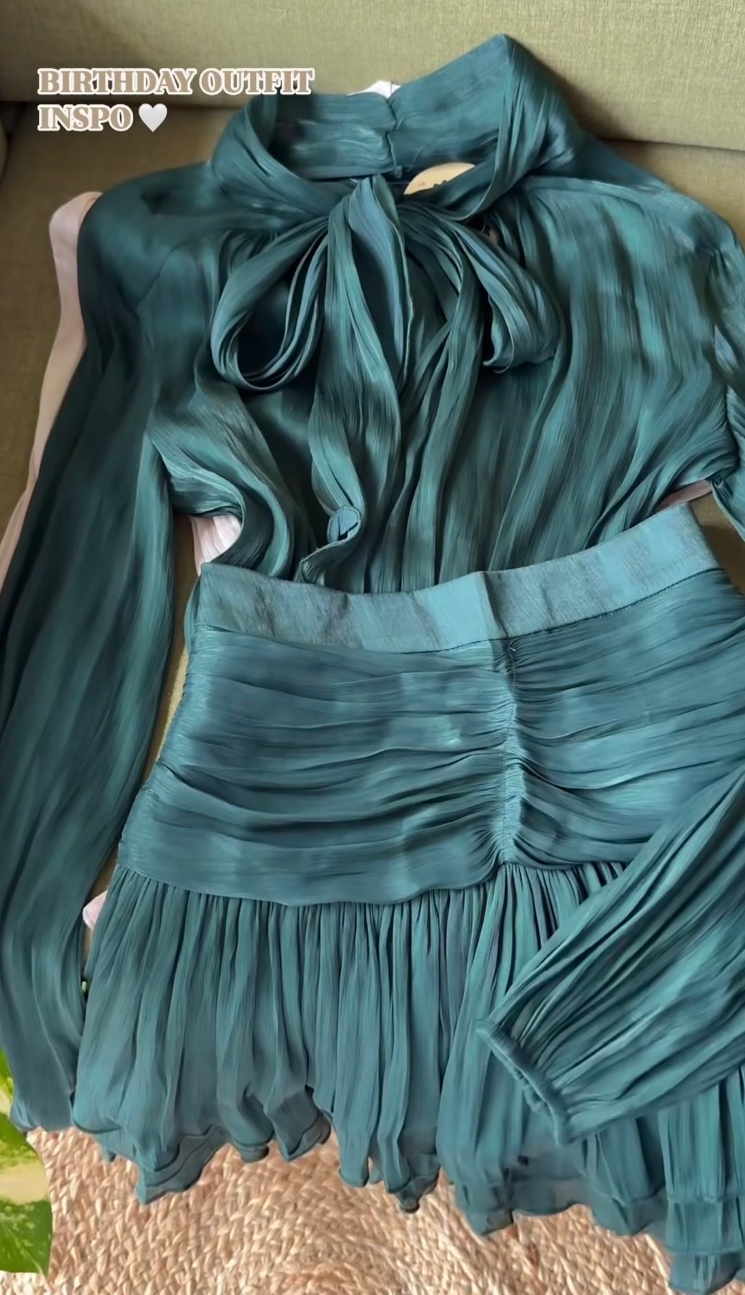 Jenny organza coord set