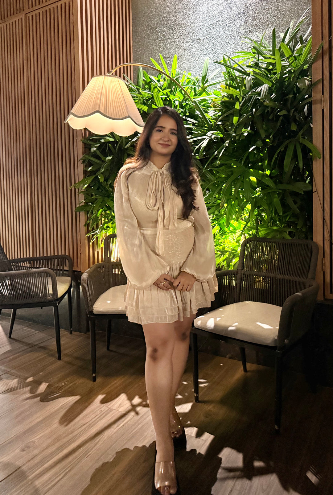 Jenny organza coord set