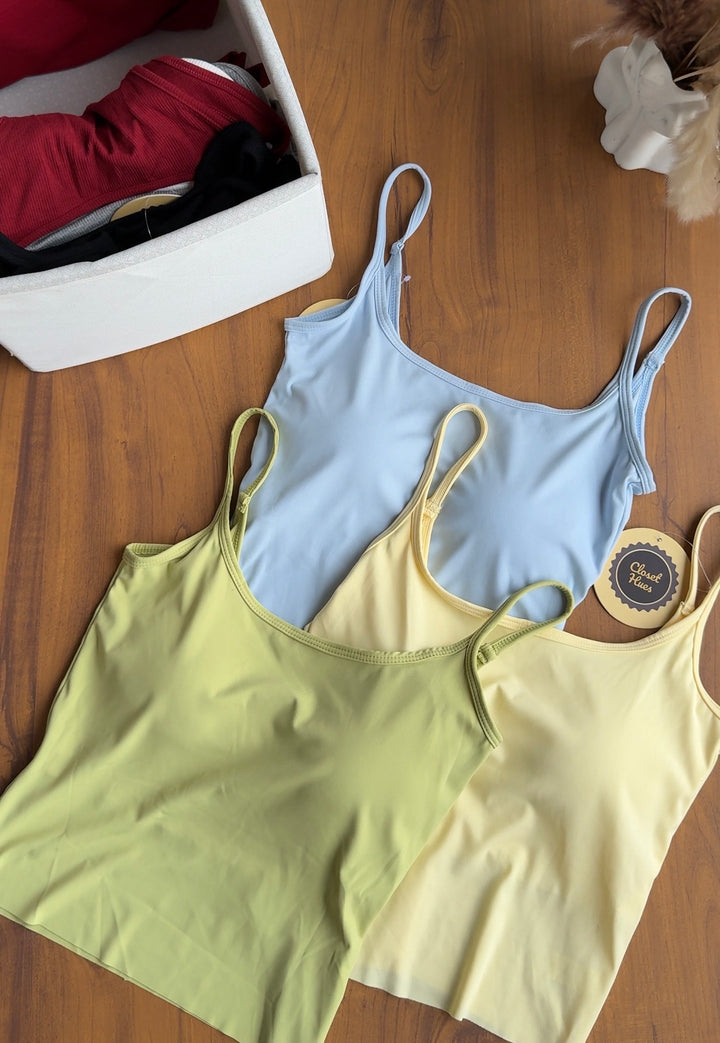 Blackberry built in bra tops