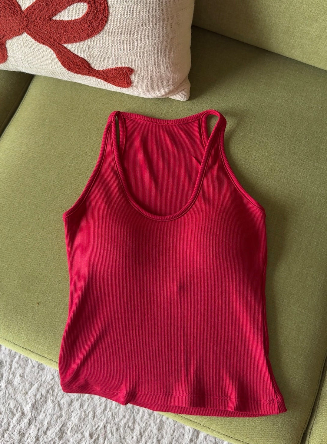 Fate built in bra tank tops