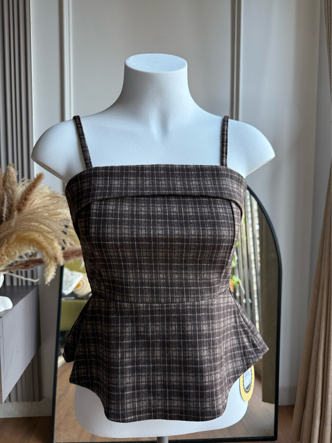 Figs chequered top
