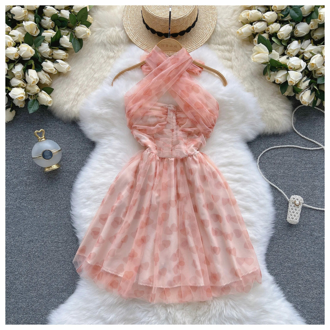 Carol halter neck dress