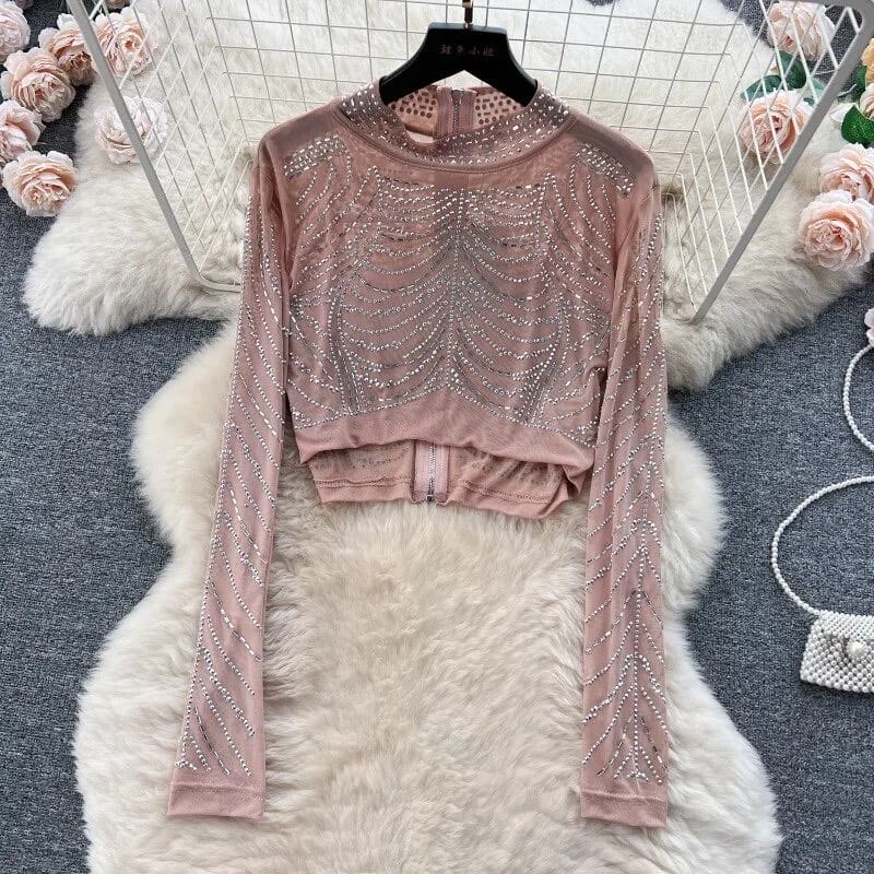 Twyla mesh two piece set