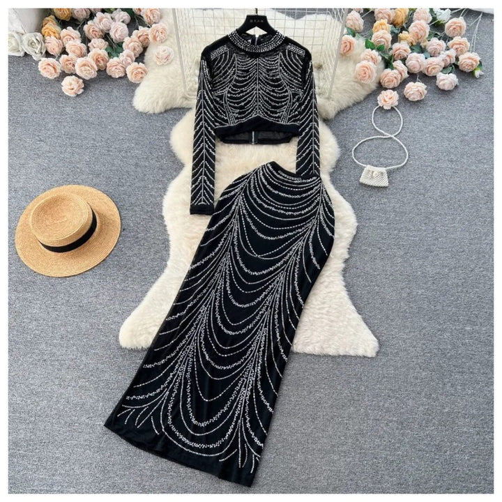 Twyla mesh two piece set