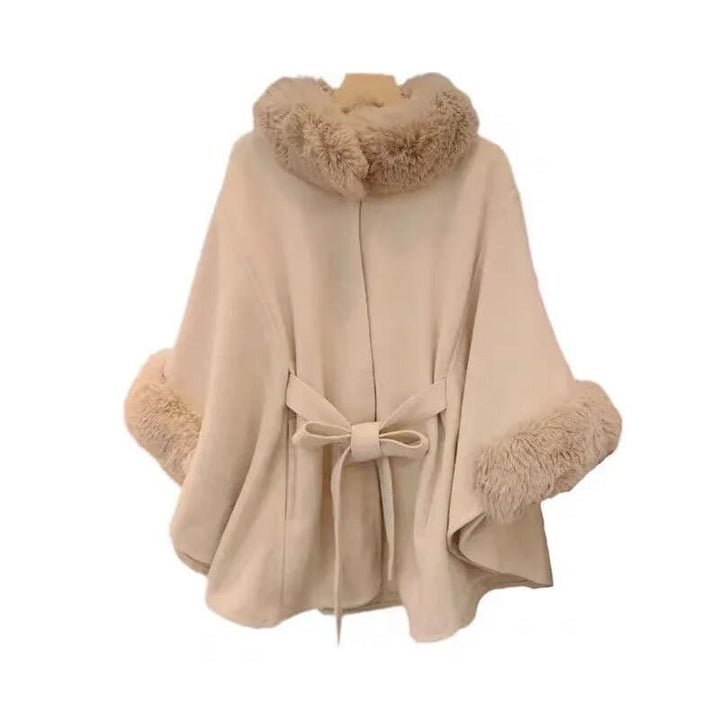Maurice woollen cape