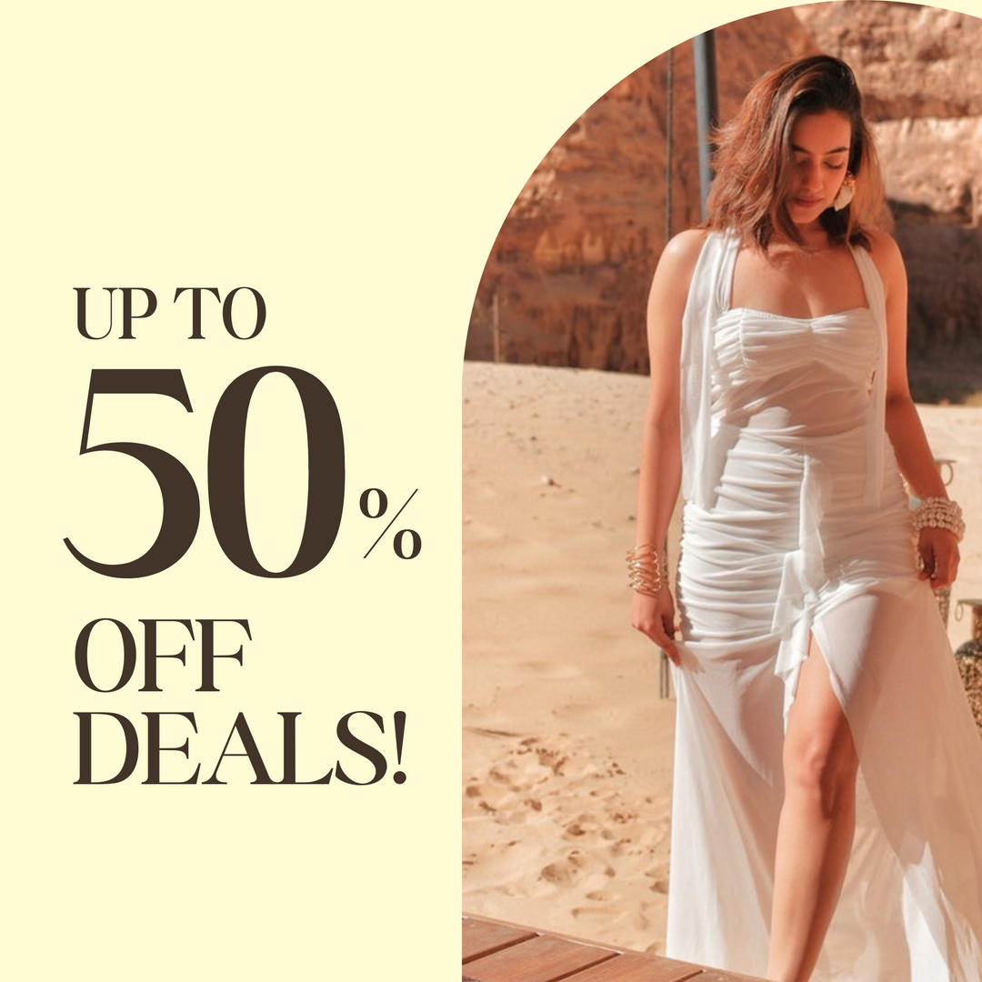 Flat 50% off