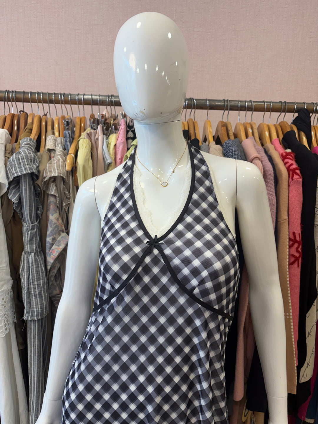 Halter neck dress