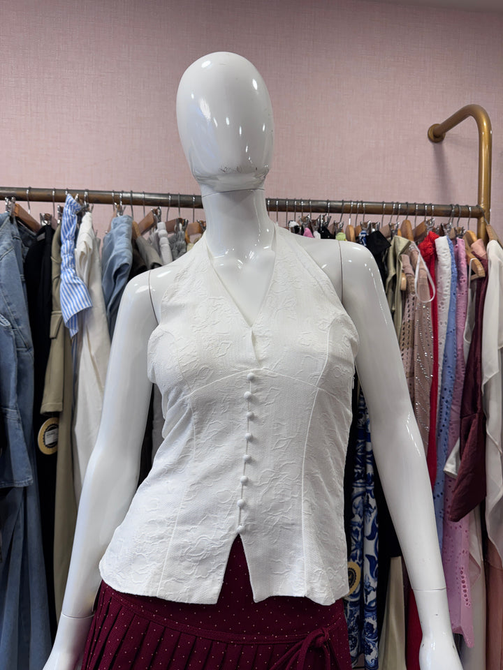 Leah halter neck top