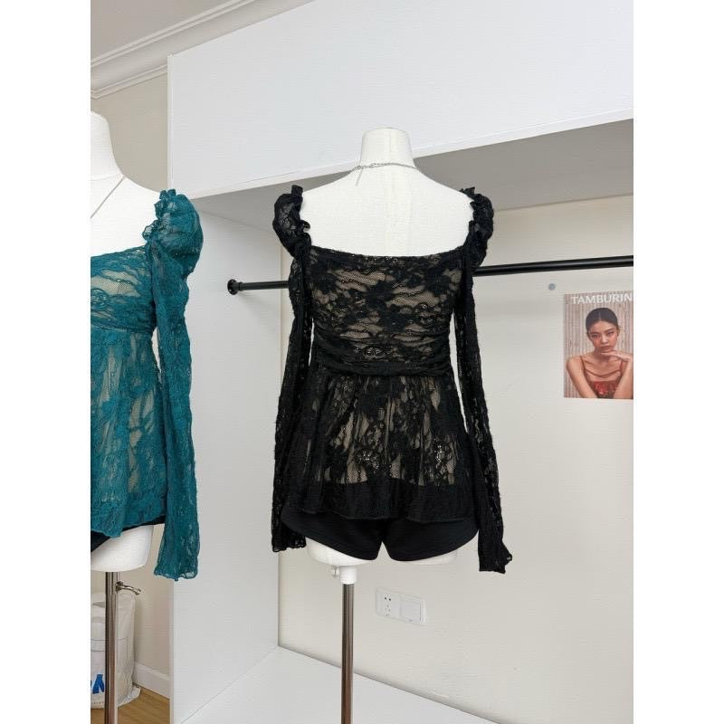 Sophie lace full sleeves top