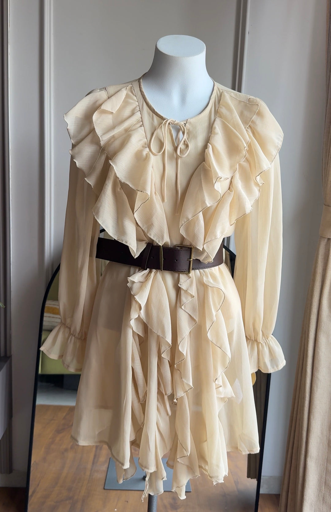 Phuket frill dress