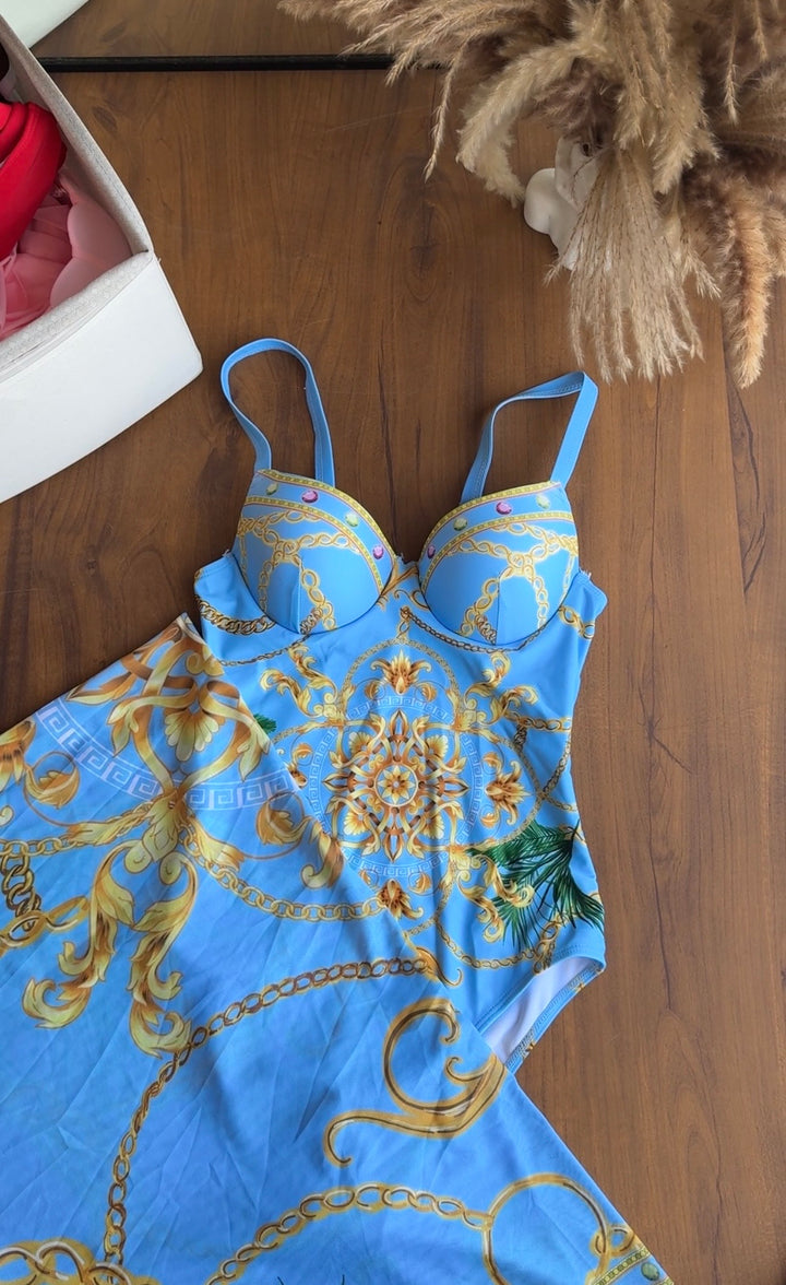 Cathedral two piece swimsuit