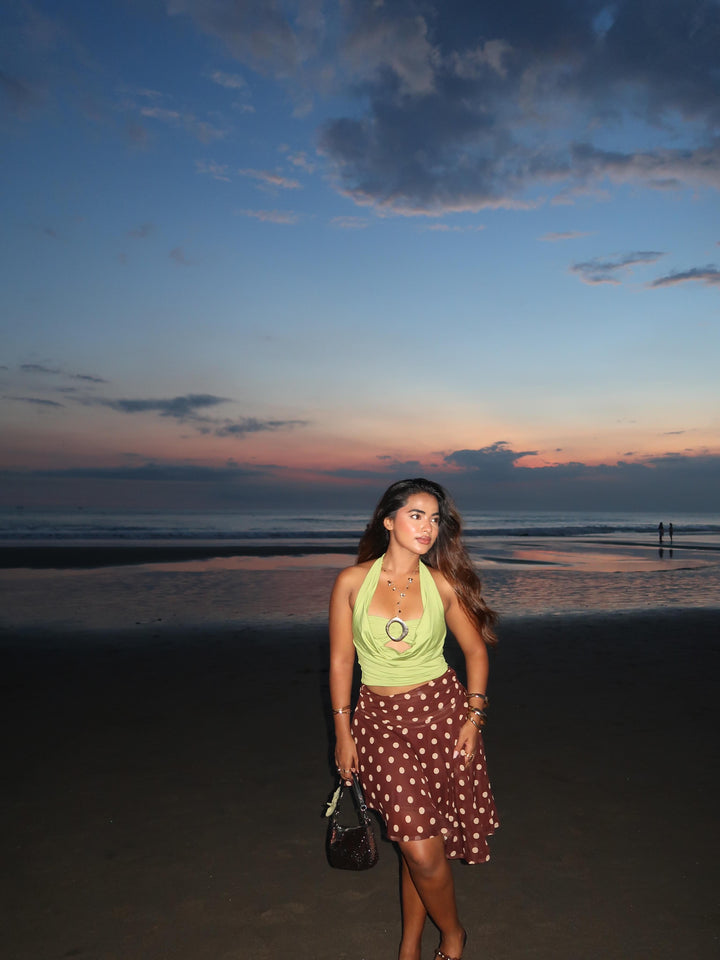 Gilmore polka dot skirt