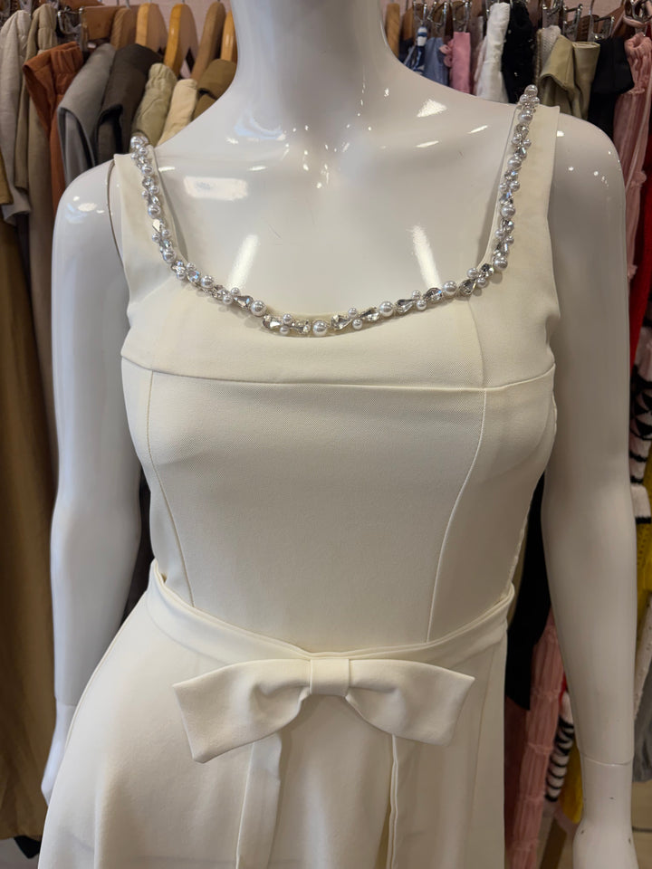 Emma studded padded dress