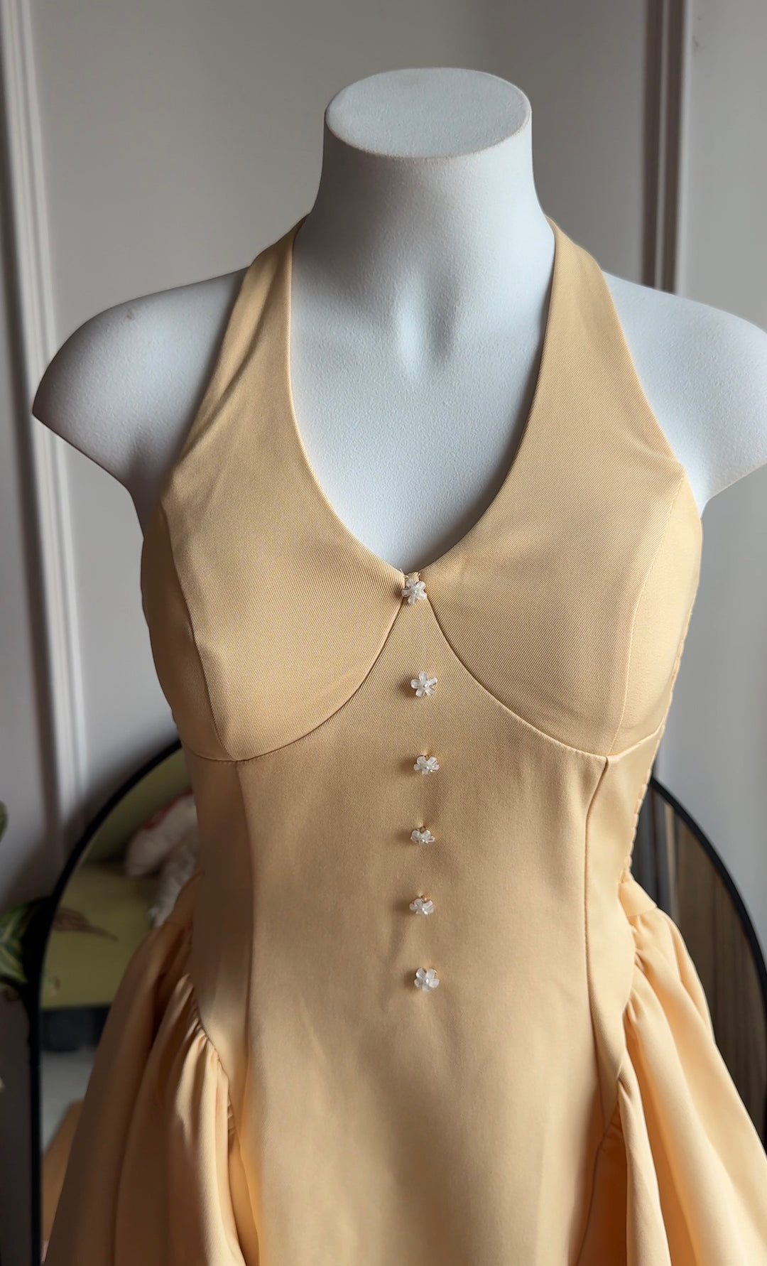 Dorothy Halter neck dress