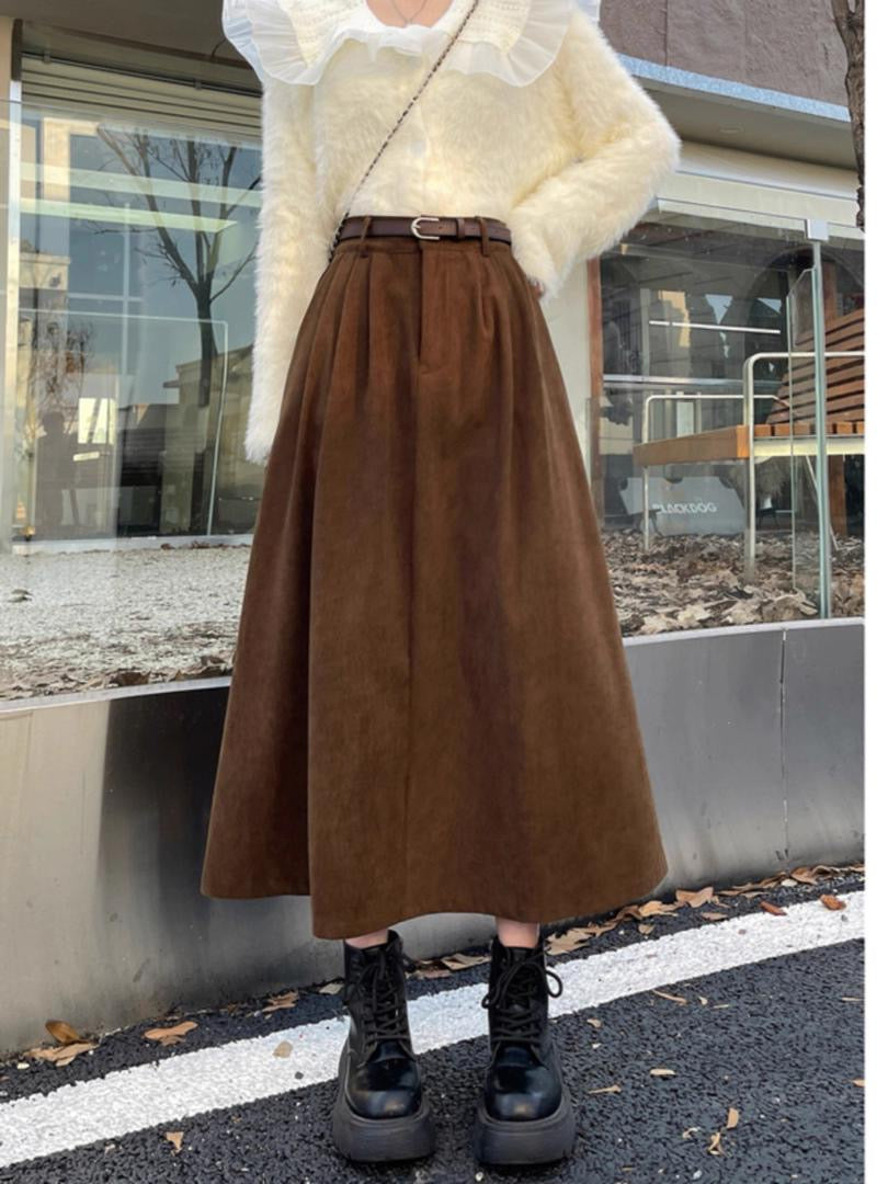 Bravo corduroy skirt