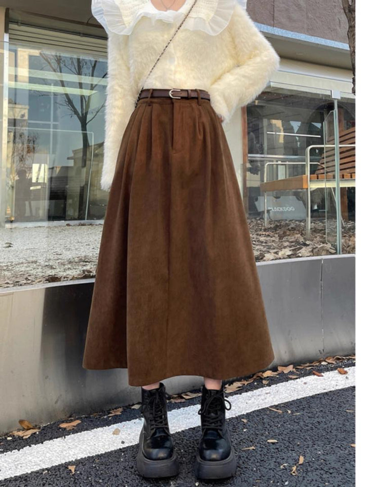 Bravo corduroy skirt