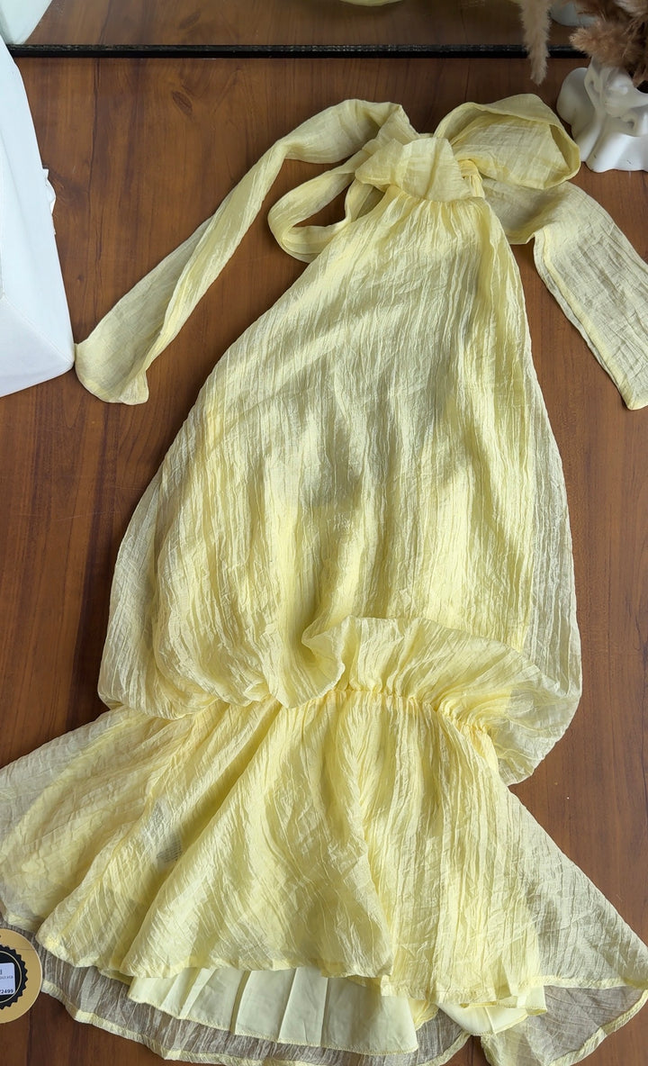 Annie halter neck dress