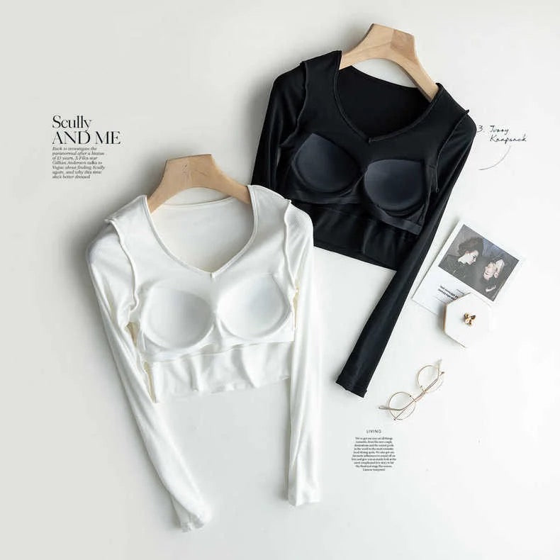 Americano built in bra top