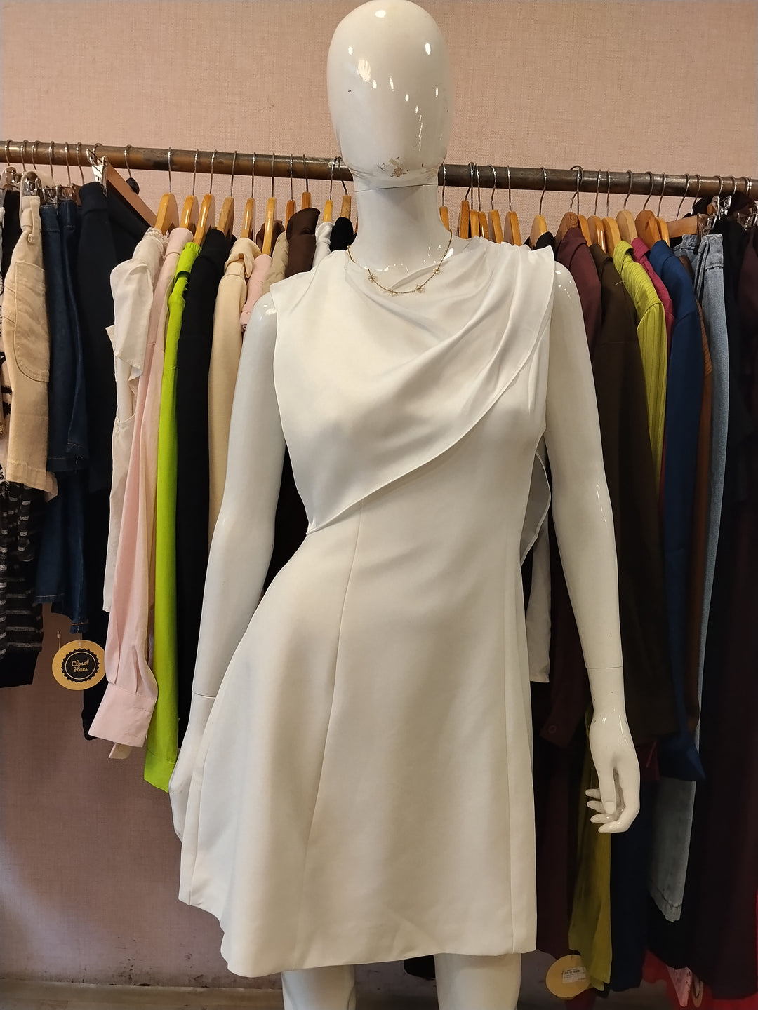 Eliana silk dress