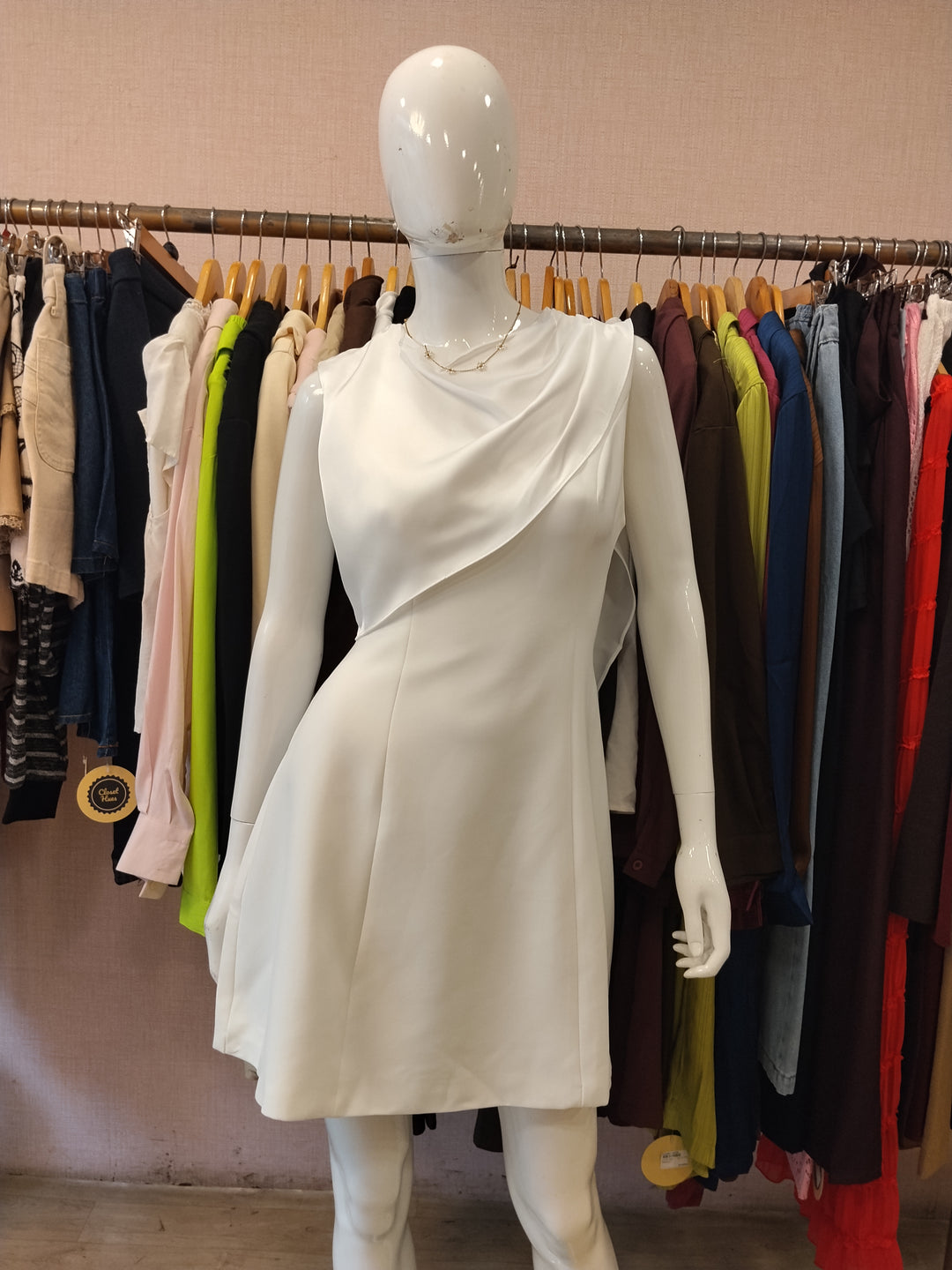 Eliana silk dress