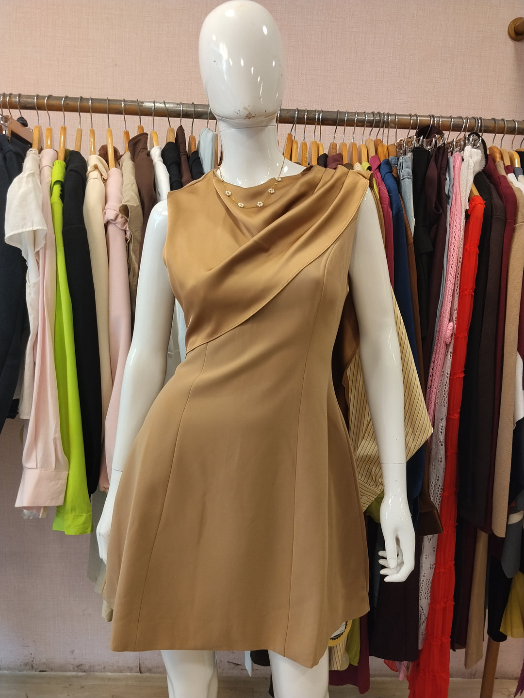Eliana silk dress