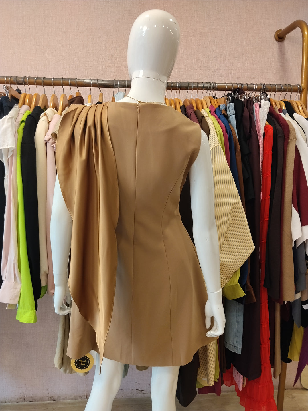 Eliana silk dress