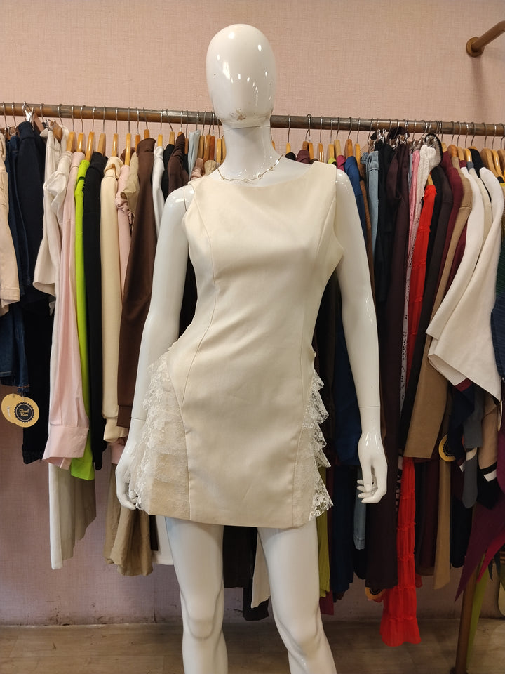 Morgan silk dress