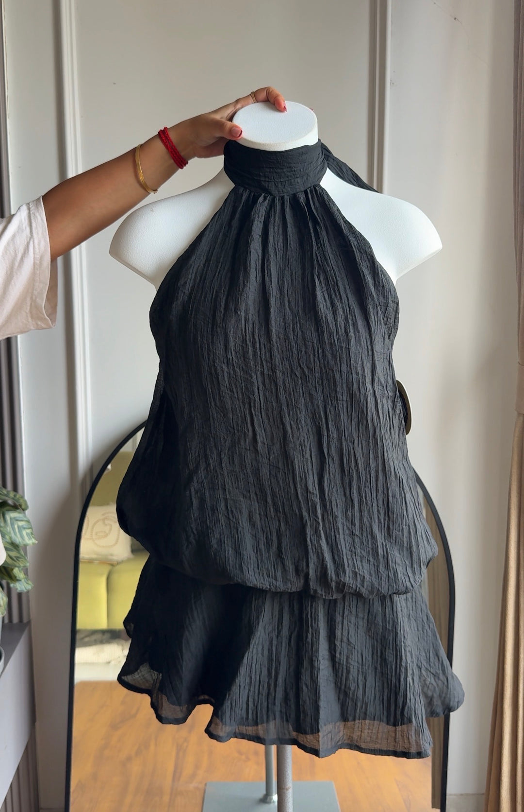 Annie halter neck dress